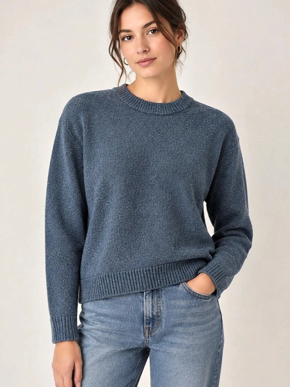 Blue Crewneck Sweater Like New
